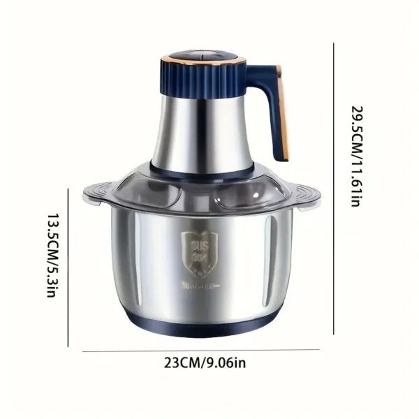 Moedor de Aço Inoxidável 3L - Imagem 2