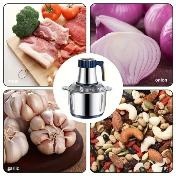 Moedor de Aço Inoxidável 3L - Imagem 4